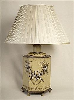 ALEXANDERS 42CM CORNUCOPIA HEXAGONAL CADDY LAMP